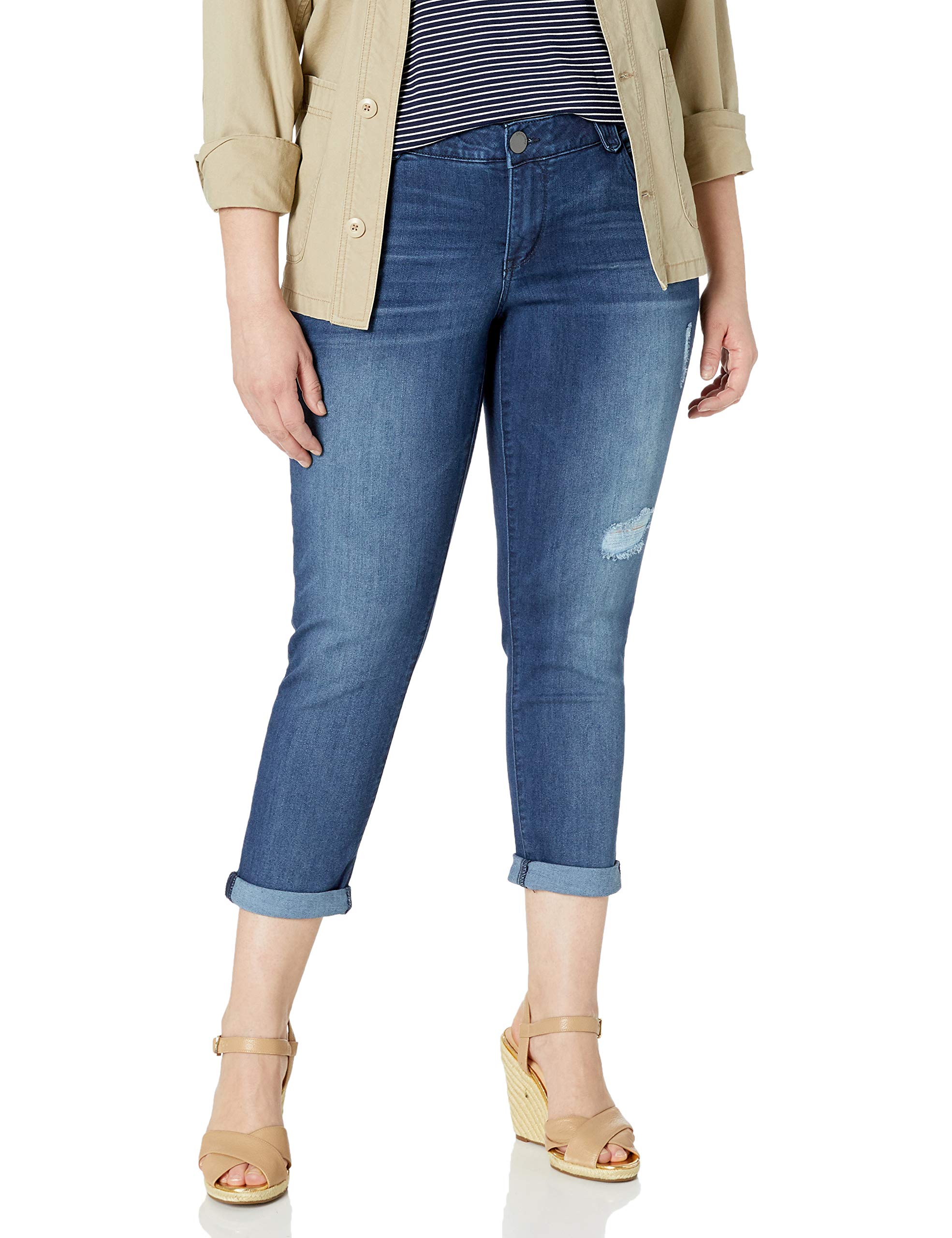 DemocracyWomen's Plus Size Ab Solution Crop