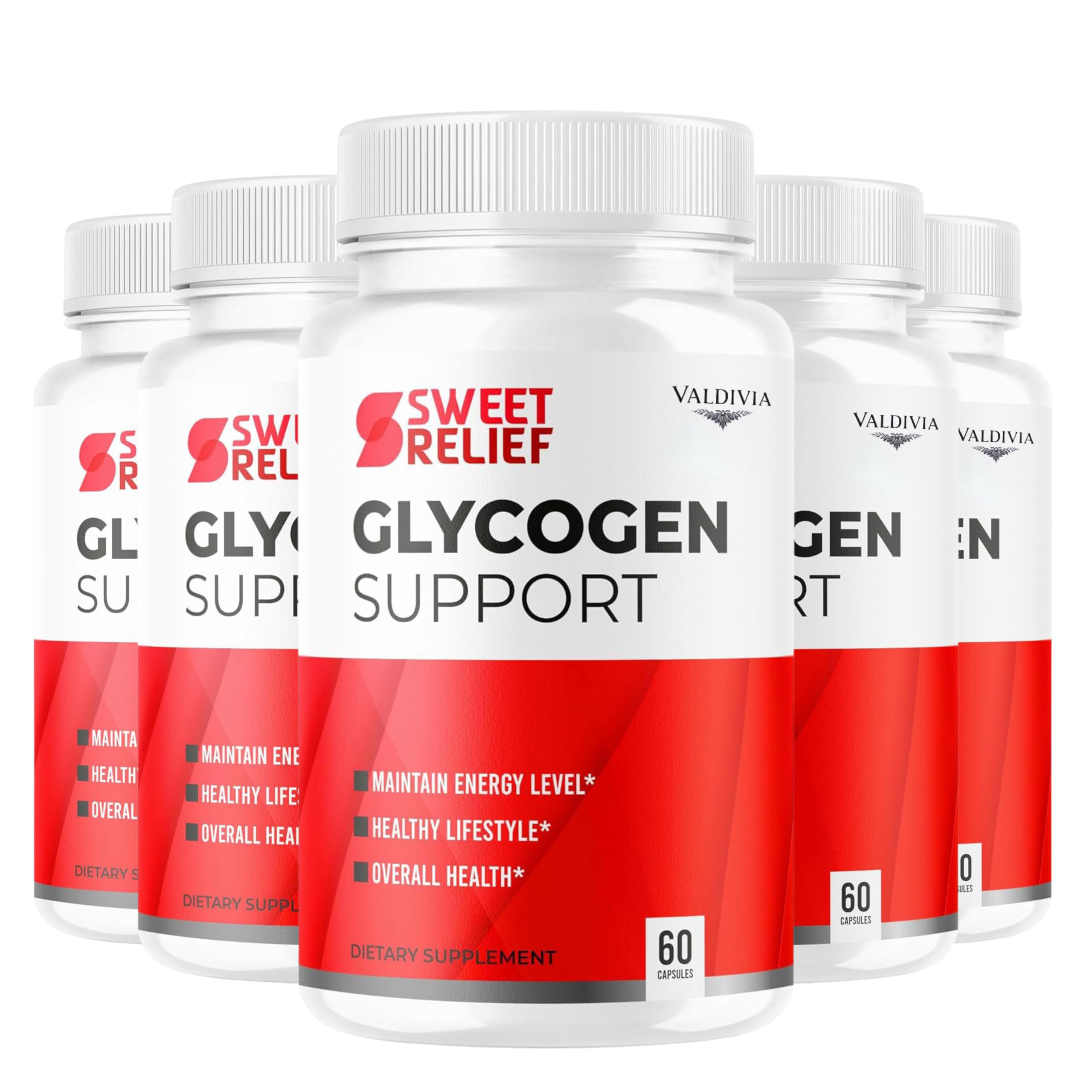 (5 Pack) Sweet Relief Capsules - Official SweetRelief Advanced Premium Pills Supplement Support - Maximum Strength, All Natural Formula For Overall Health & Wellness Reviews, 300 Capsules For 5 Months