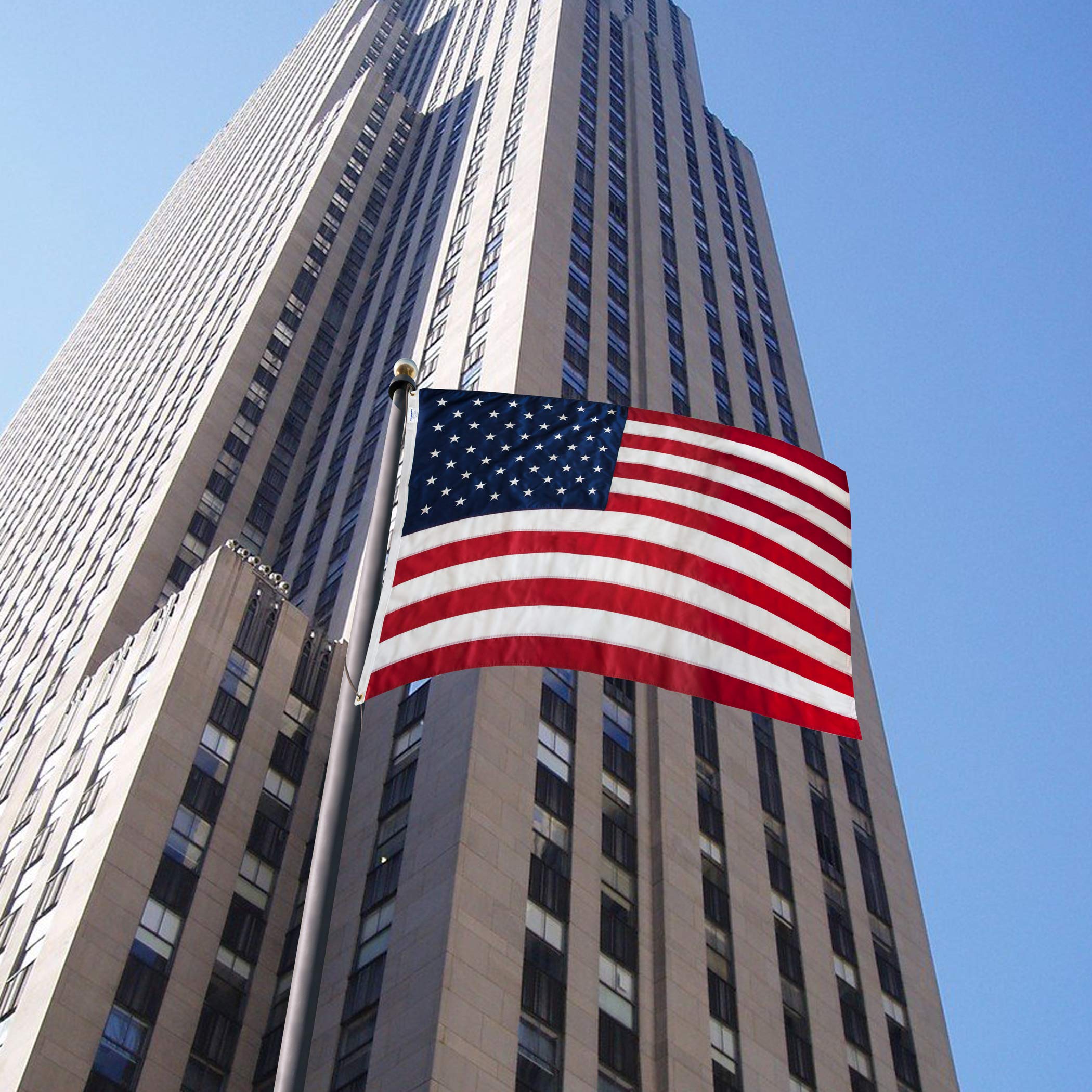 Amazon.co.jp: Valley Forge Flag アメリカ国旗 100%米国製 4フィート
