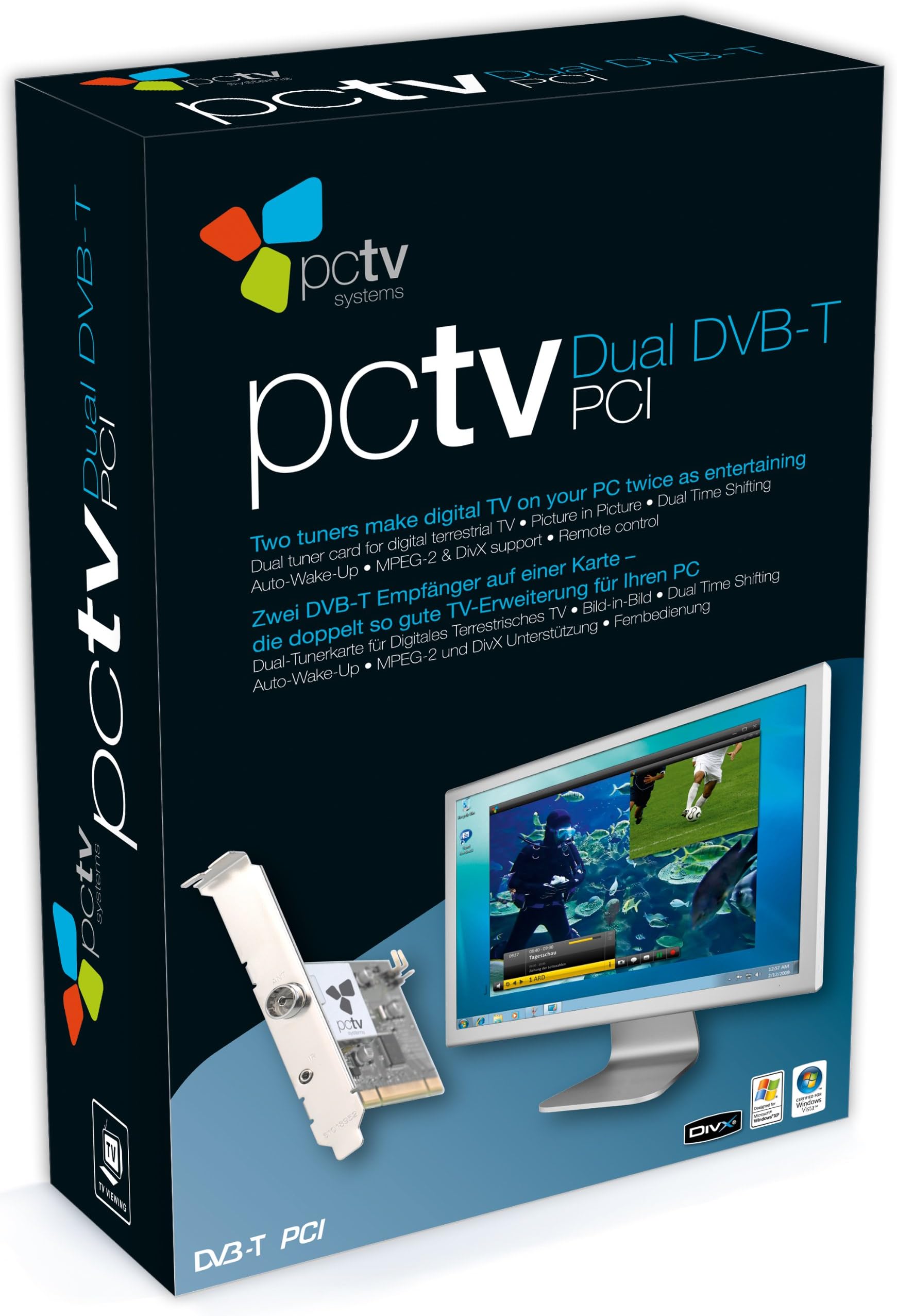 PCTV Dual Dvb-t Pro Pci 2000i