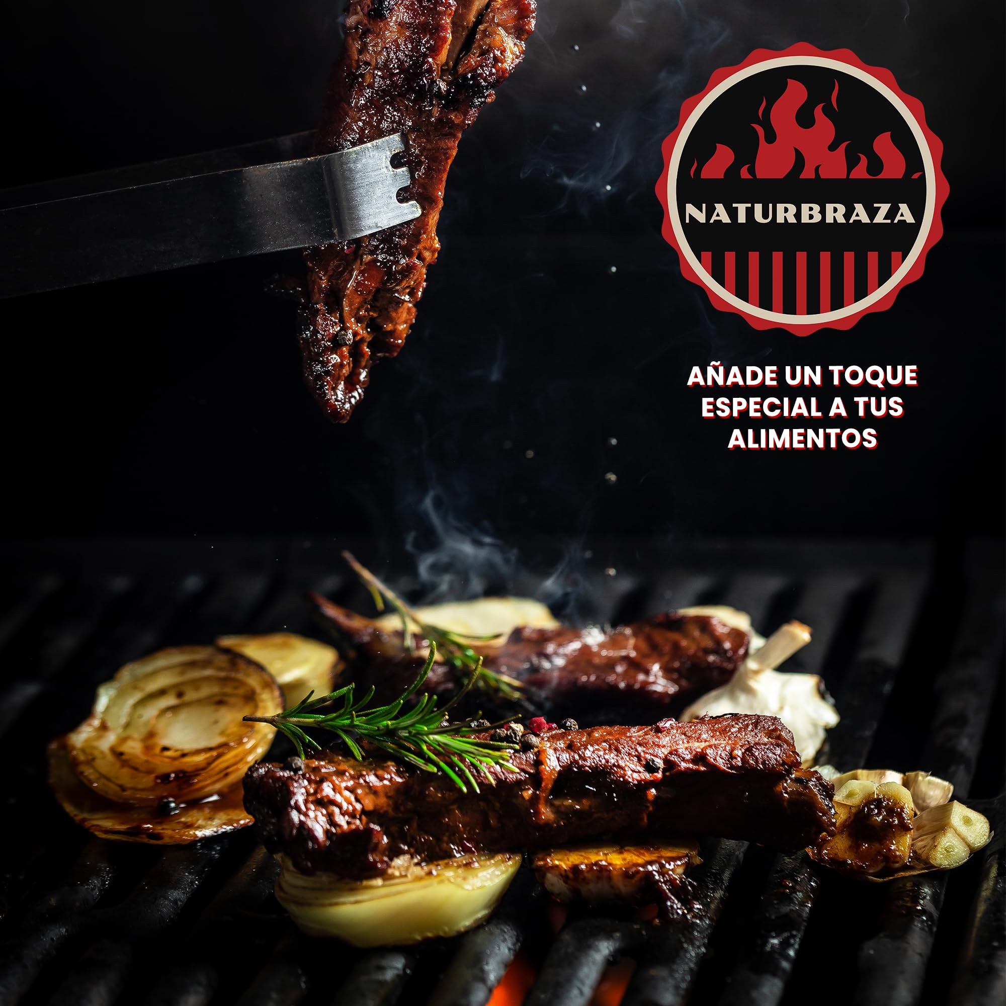 Carbón Vegetal de Marabú 5 kg – Carbón Natural para Barbacoa y Asador, Saco Ecológico sin Humo ni Aditivos, Encendido Fácil, Alto Poder Calorífico y Brasas Largas (Pequeño)