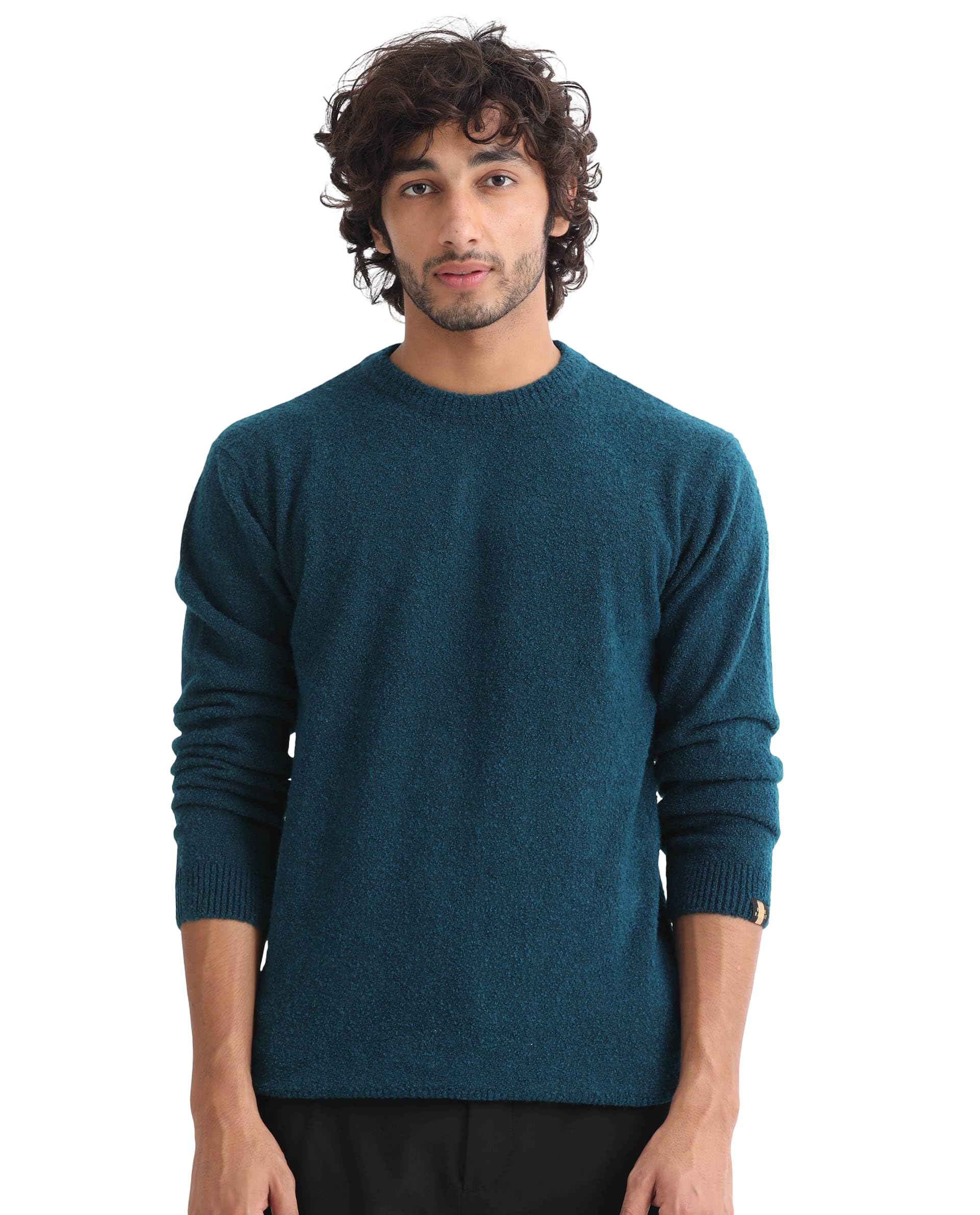Relaxed fit Textured Sweater-image-15
