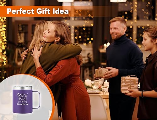 Miniatura 41 de DLOCCOLD Thank You Gifts for Women, Thank You for Being Awesome Coffee Mug, Coworkers Employee Appreciation, Valentines Day Gifts for Her Him