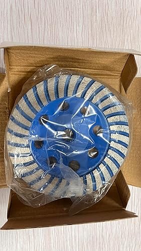 Miniatura 9 de Rueda de molienda de copa de diamante de 6 pulgadas Turbo Row para amoladora angular Azulejos de pulido Piedra de mármol Granito Hormigón Cerámica