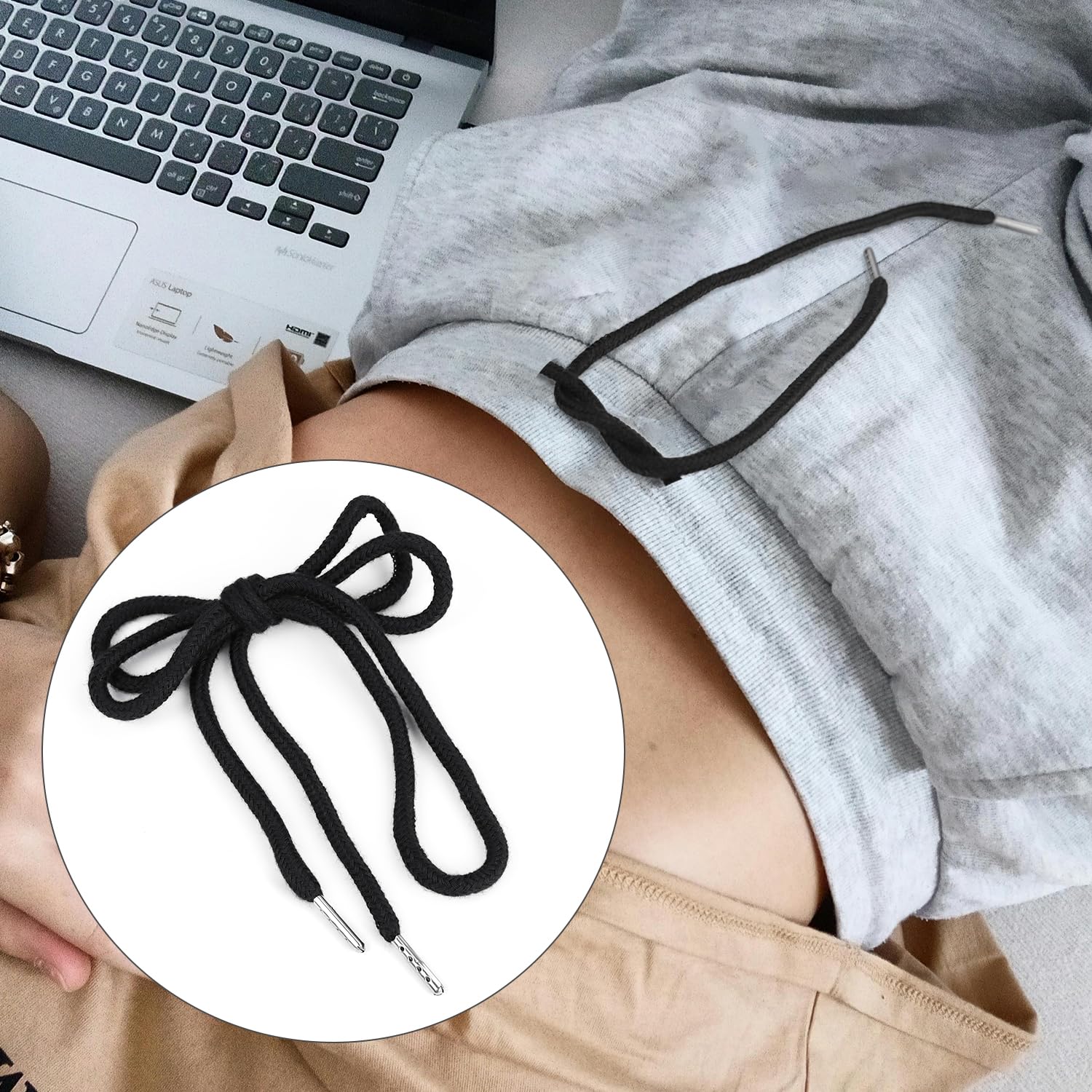 Accessoire Réparation Vêtement 4 Enfile-Aiguilles Élastiques Métal + Pince - Outil Couture Cordon De Serrage - Pour Vêtements, Chaussures Enfile-fil Pratique