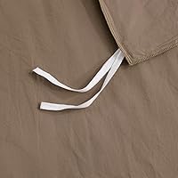 Vista 286 de NEXHOME PRO Funda de edredón Twin XL 100% algodón lavado, transpirable, duradera, texturizada, similar al lino, juego de ropa de cama para el hogar