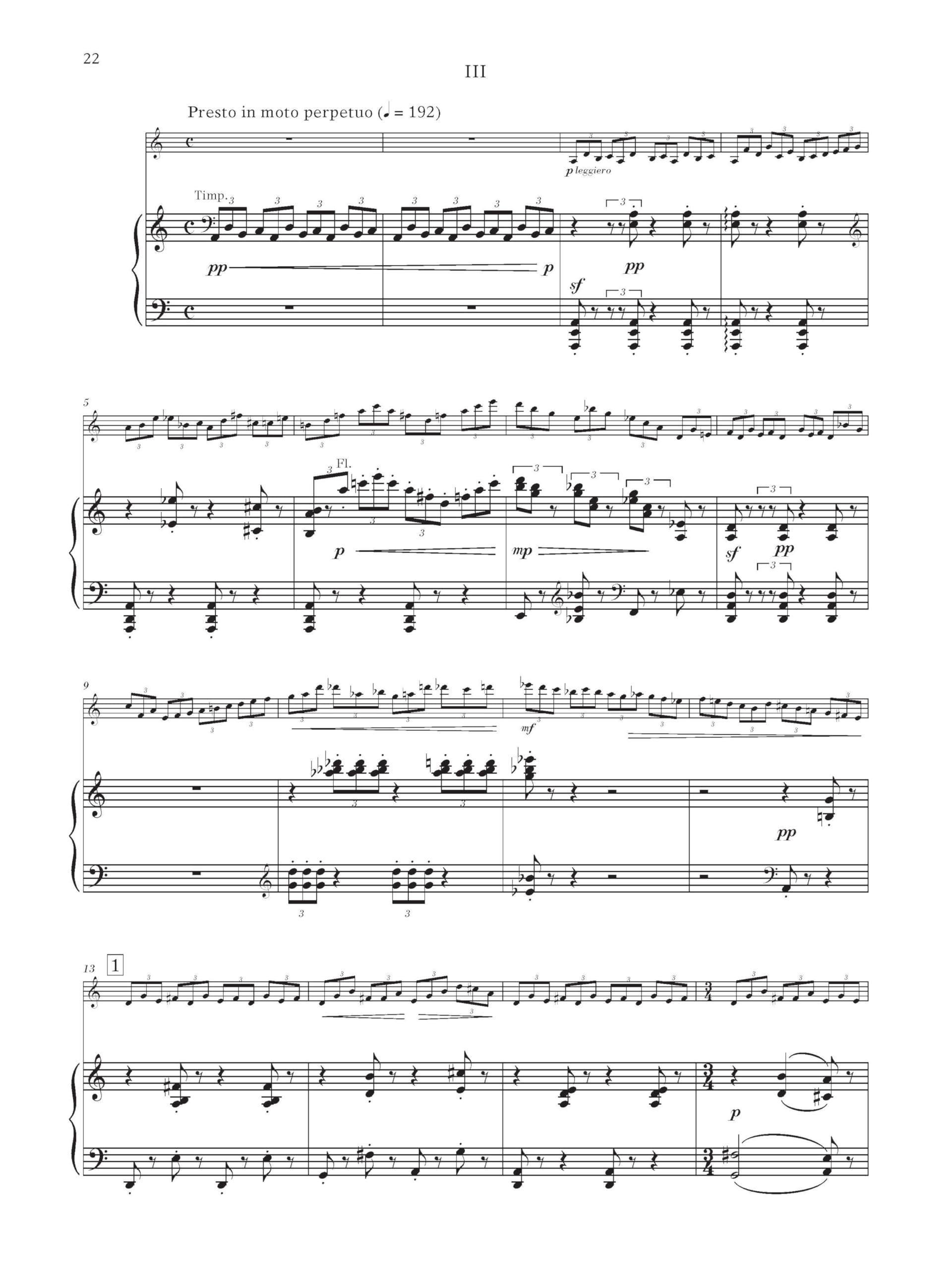 Concerto: Violin and Piano Reduction