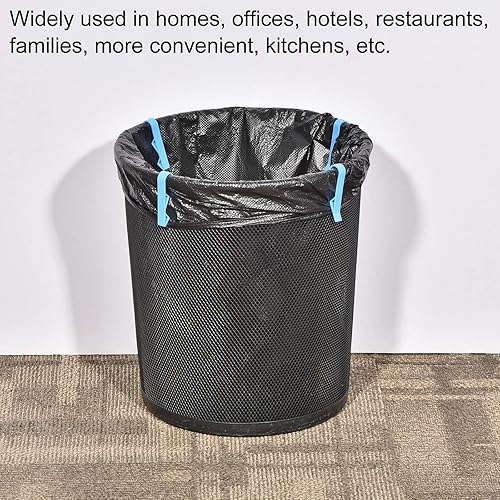 Miniatura 5 de MECCANIXITY Clip para cubo de basura de cocina, cesta de basura, abrazadera antideslizante, color azul, paquete de 16