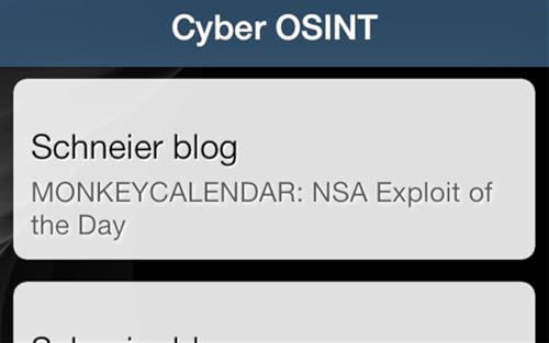 Cyber OSINT
