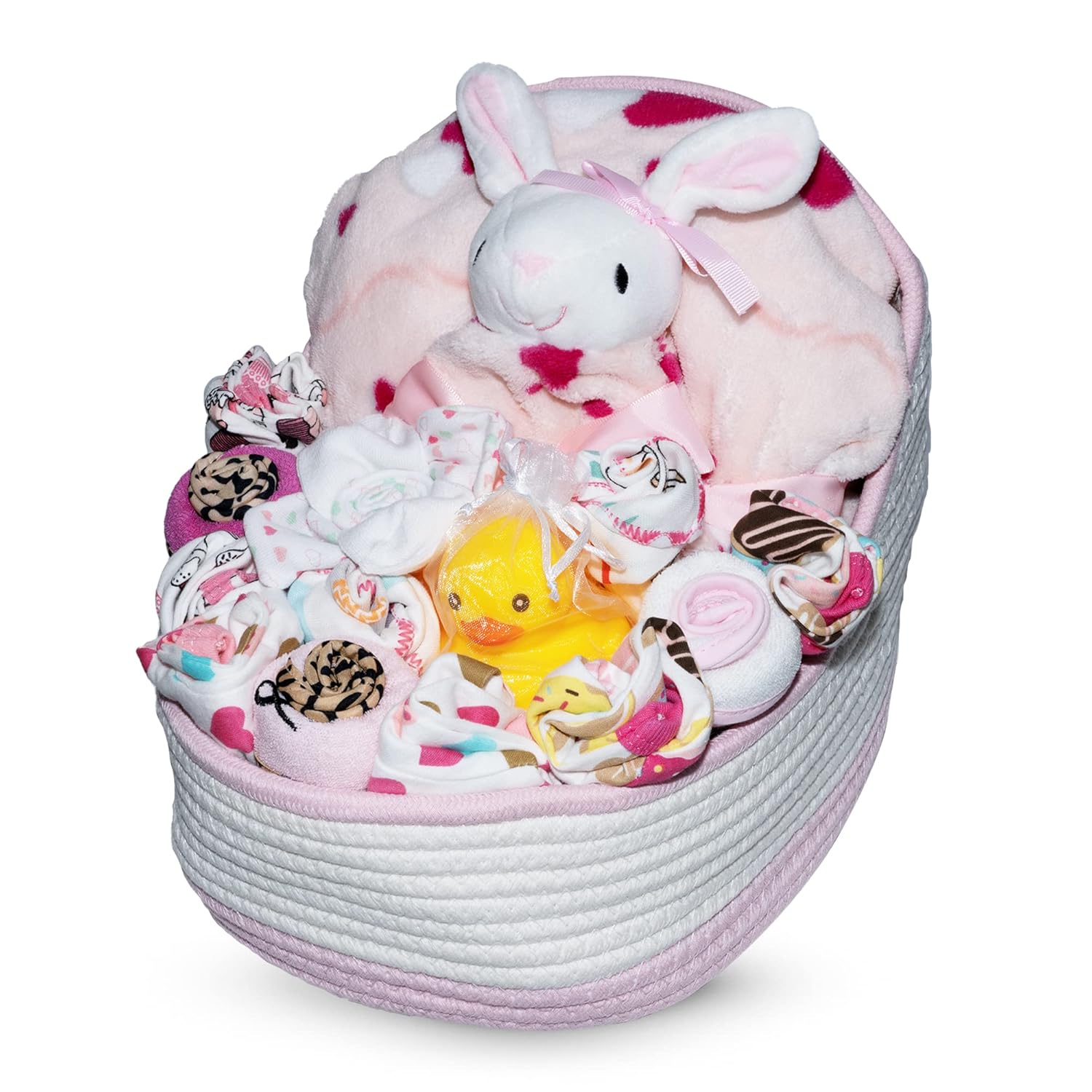 Bassinet New Baby Girl Gift Set Unique Newborn Gift Basket