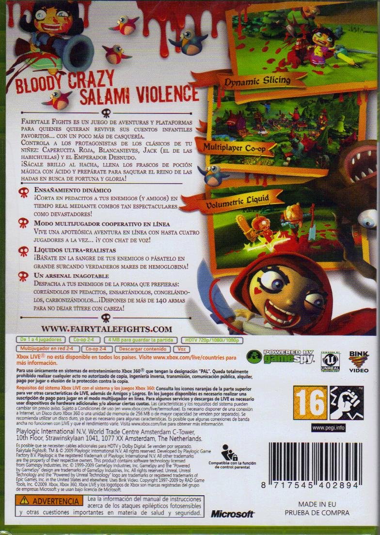 FAIRYTALE FIGHTS / JEU CONSOLE XBOX 360 - Jeux vidéo