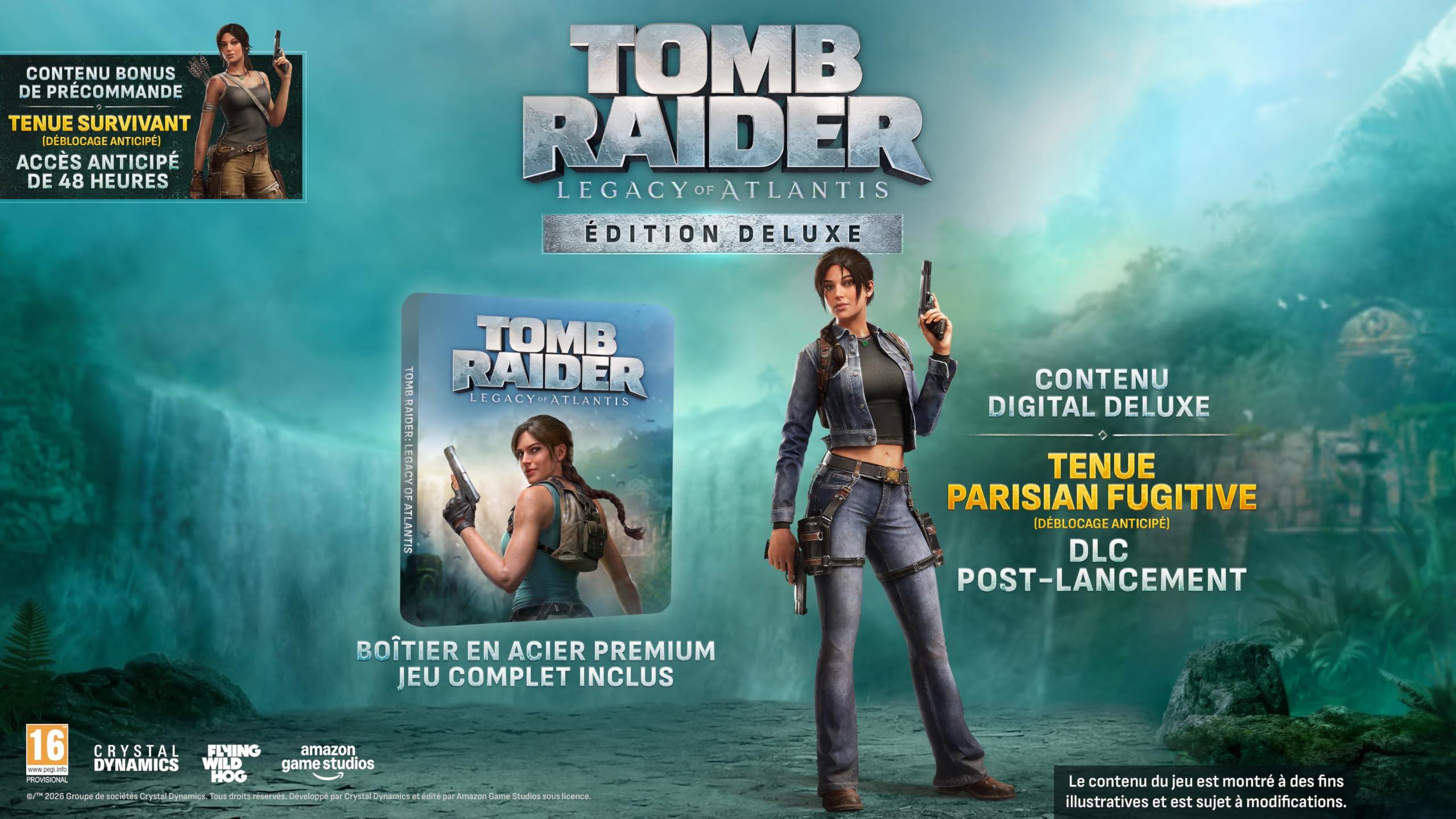 Tomb Raider: Legacy of Atlantis (Deluxe Edition, Xbox Series X)