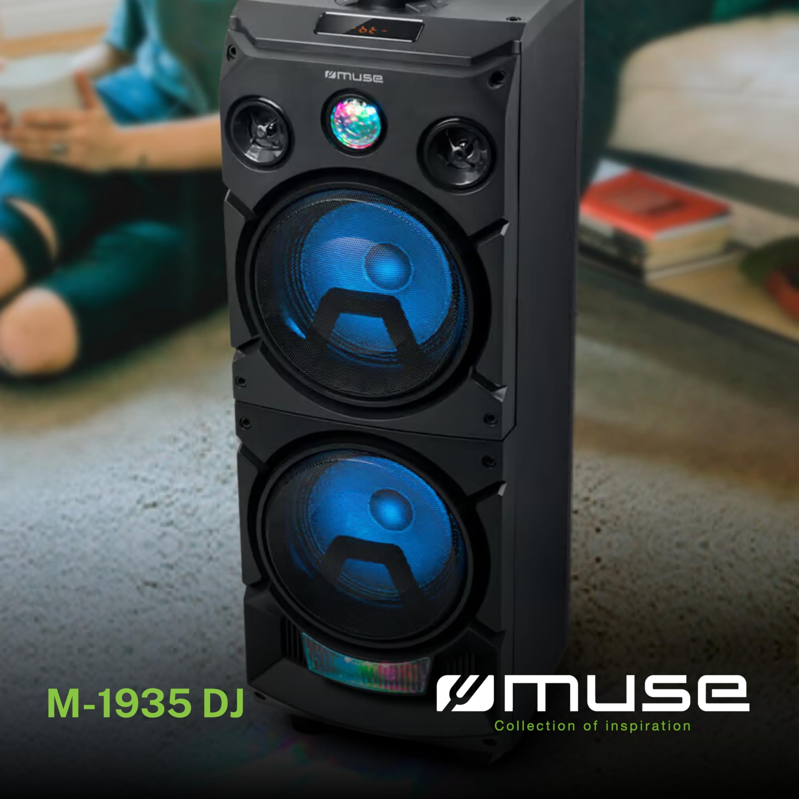 MUSE Enceinte Sono Portable M-1935 DJ