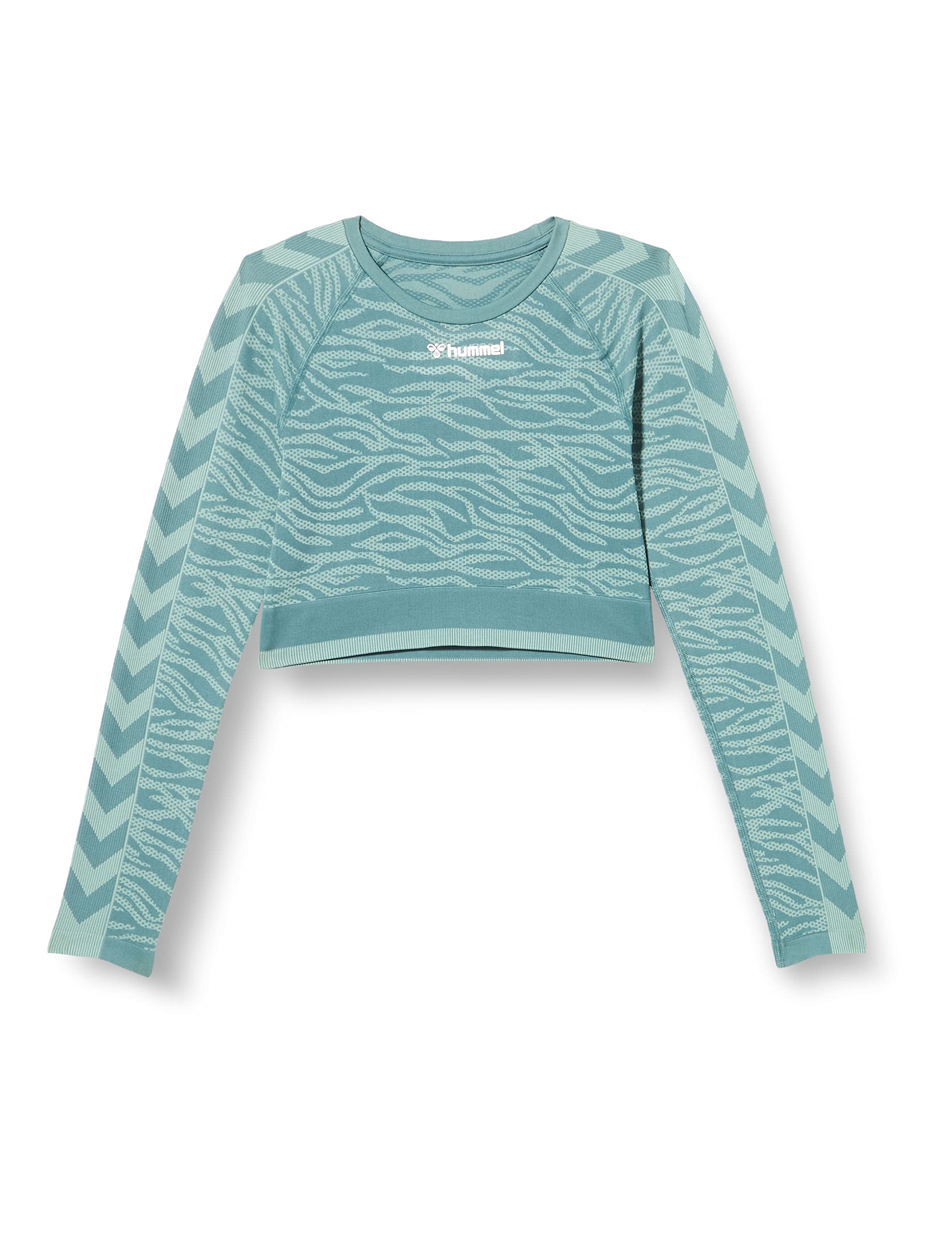 hummel Women's Hmlmt Saga Seamless Crop T-Shirt LS T-Shirt