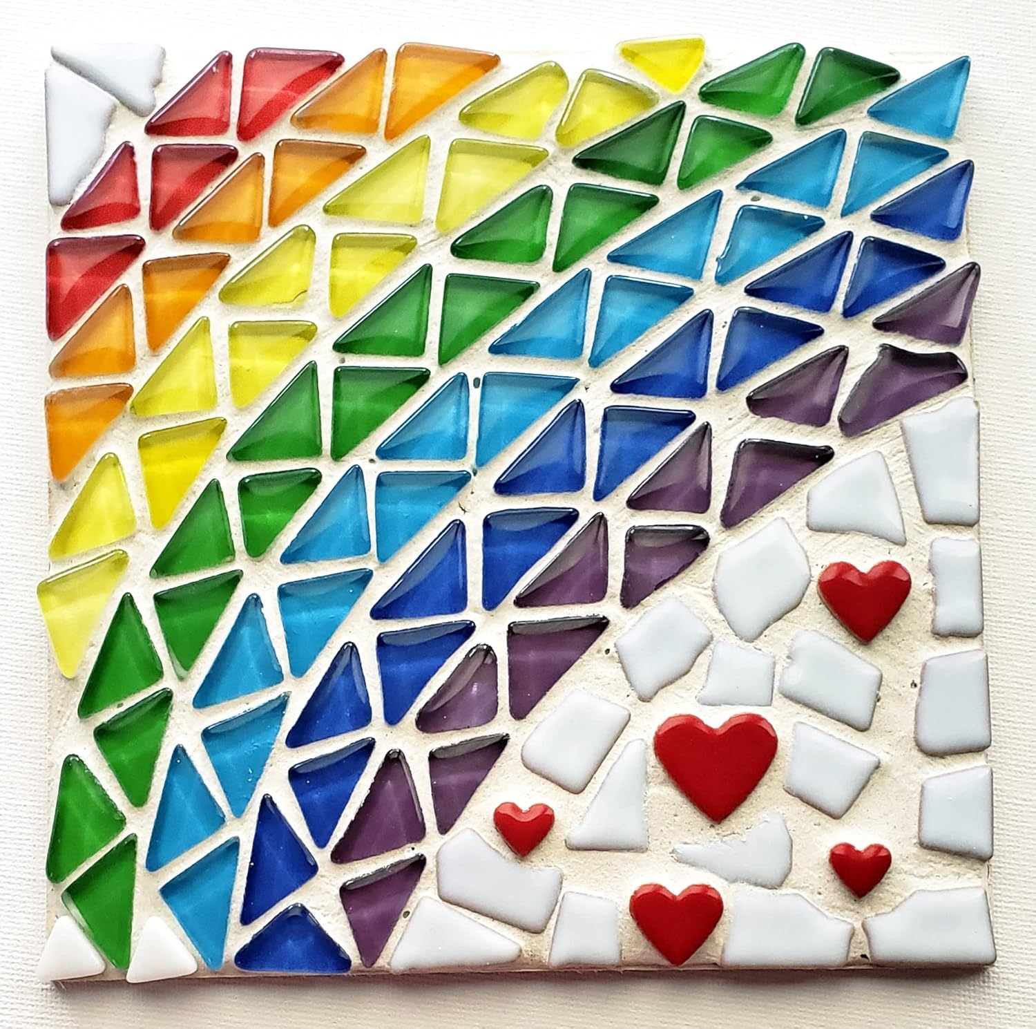 Pride LGBTQ Rainbow Mosaic Kit DIY by Tessera Mosaic Craft - are You Ready to Embark on a Creative Journey?