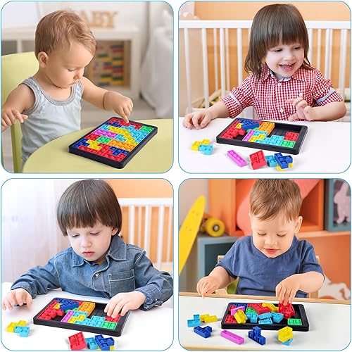 Miniatura 7 de Ainiv Juego de rompecabezas para ansiedad, juguete de rompecabezas de silicona, rompecabezas de silicona, rompecabezas de bloques de construcción,