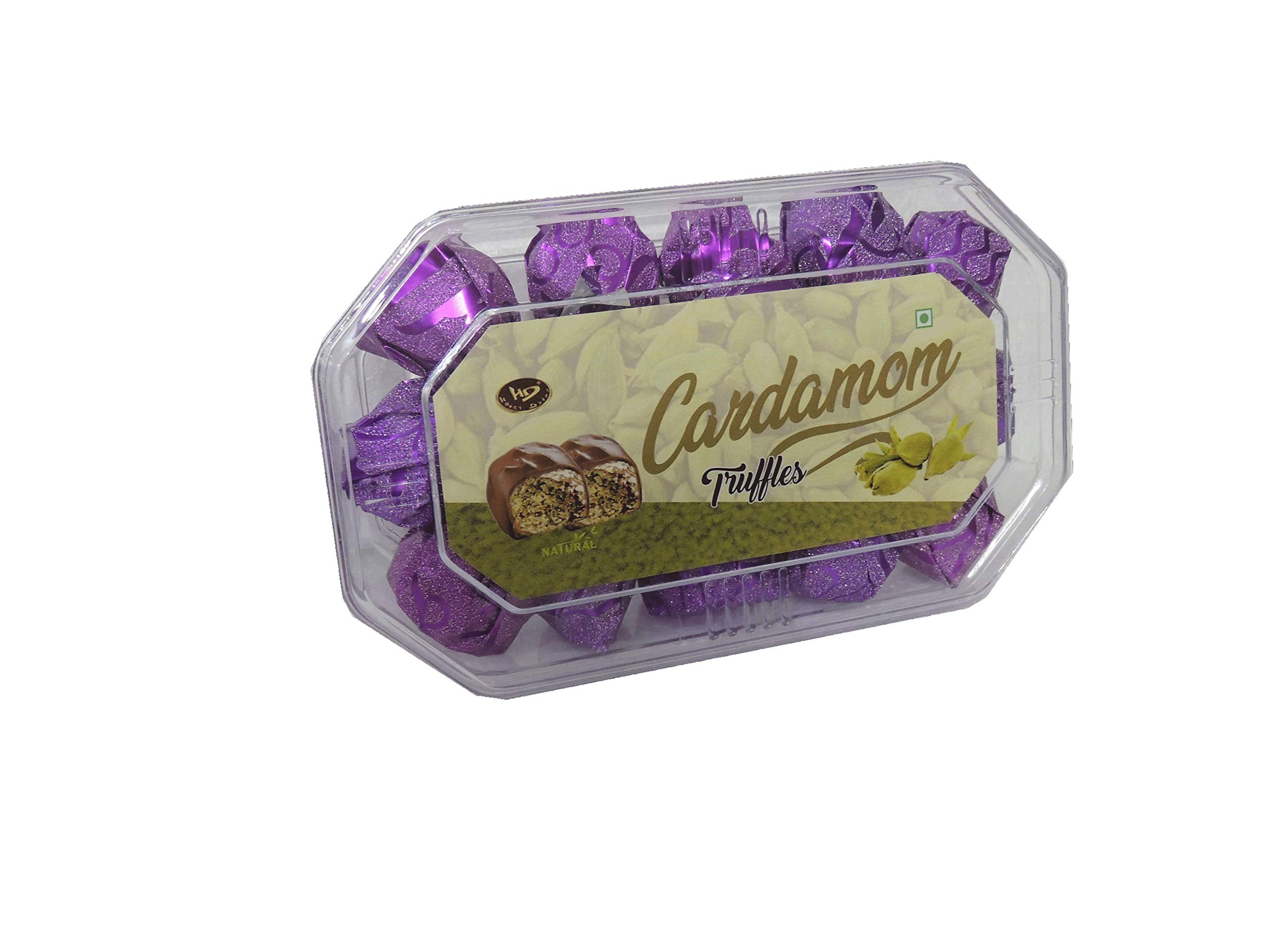 Honeydukes CARDAMOM Truffles- Ruby 200Gms (Premium assorted Chocolate Gift Pack & rich cocoa milk chocolate)