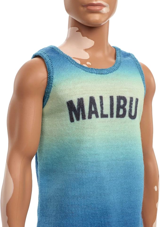 Muñeco Barbie Fashionistas Ken con cabello corto y vitiligo miniatura 5