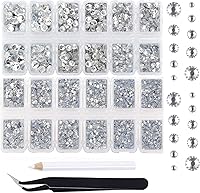 Vista 66 de Diamantes termoadhesivos de imitación