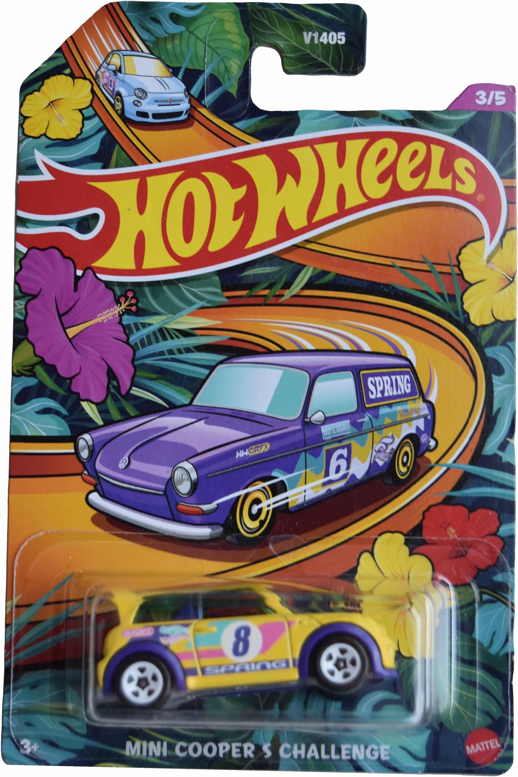 Mini Cooper S Challenge, Yellow 3/5