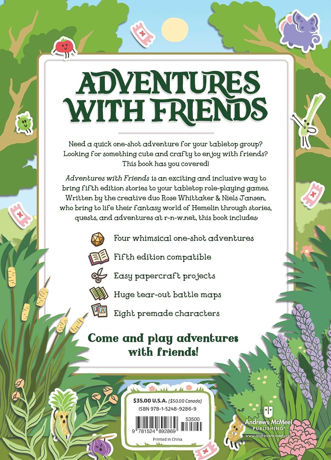 Adventures with Friends: A Collection of RPG One-Shots image 2