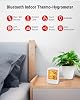 ThermoPro TP359 Bluetooth Akıllı İç Mekan Termometre, Telefon Uygulama Kontrollü Isı ve Nem Ölçer, Geçmiş Veri Kayıtlı ve Alarmlı Oda Sensörü