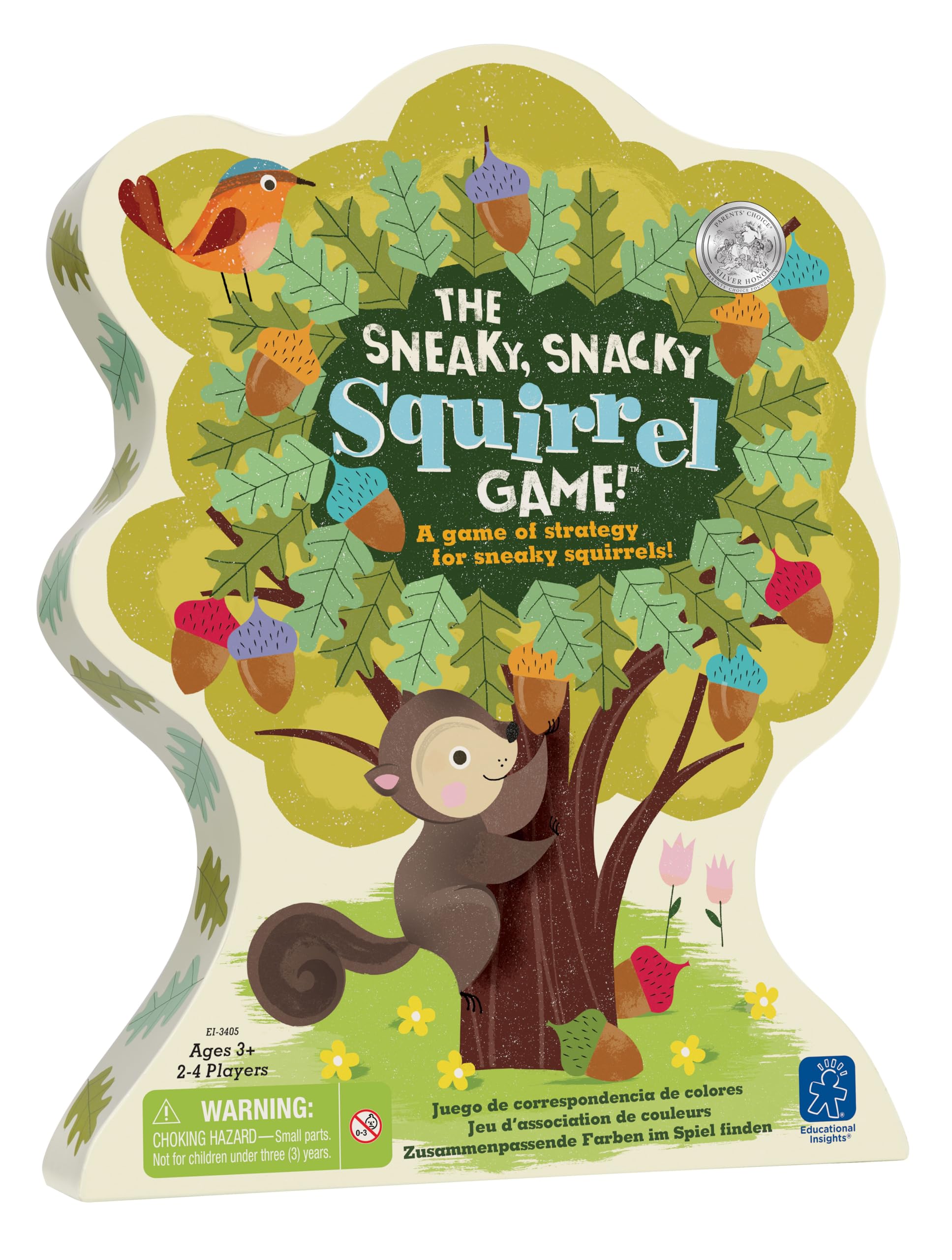 Learning Resources Juego para asociar Colores Sneaky, Snacky Squirrel Game