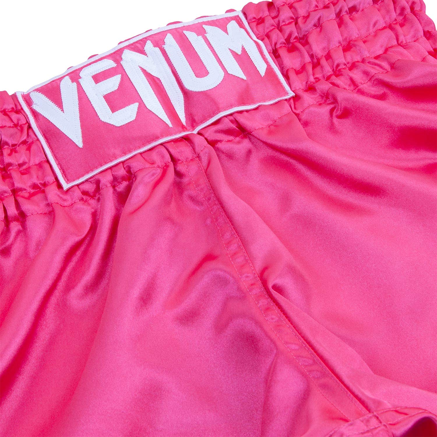 VENUM - Venum Classic Muay Thai Shorts - Nero/Nero, Pantaloncini Uomo