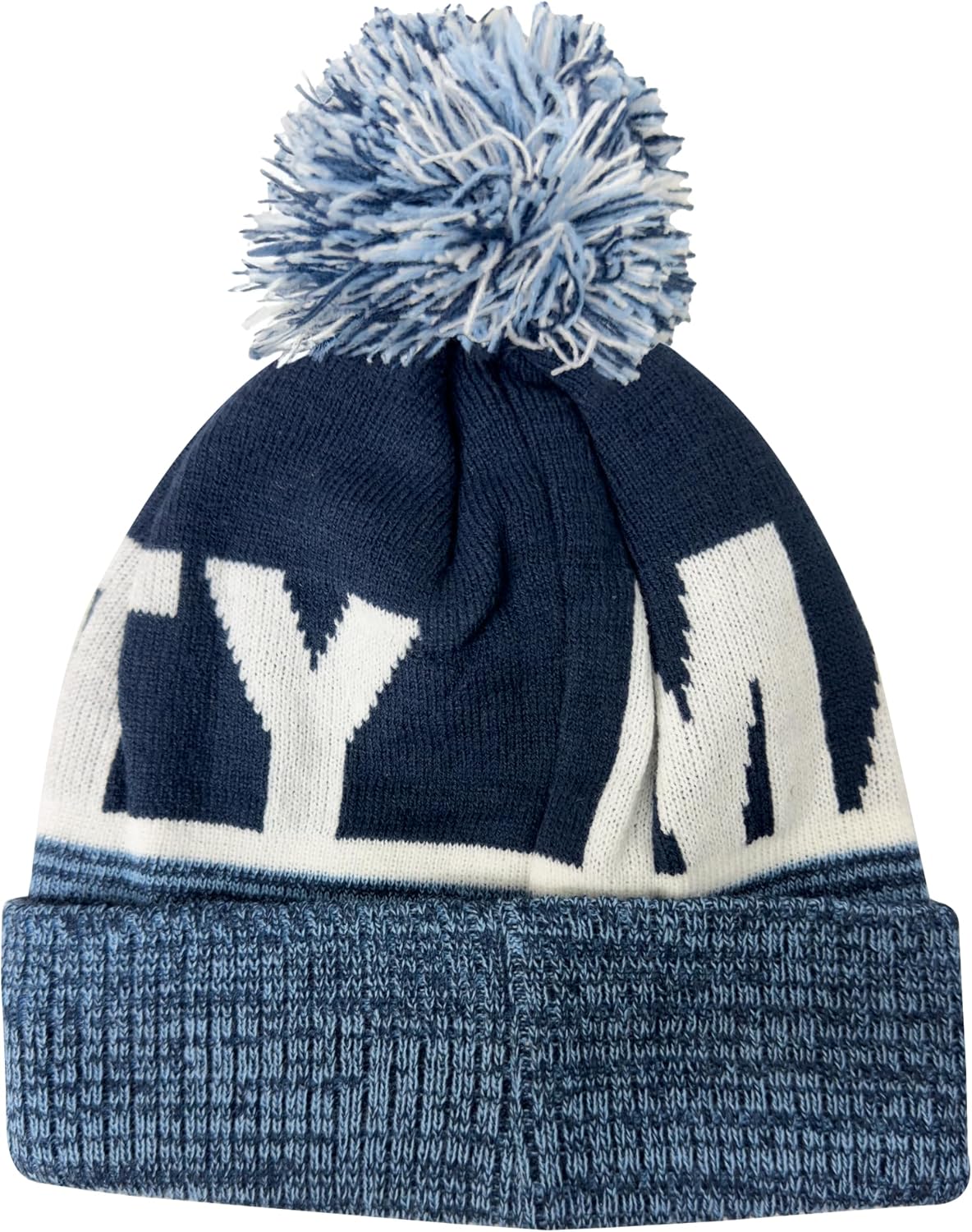Fan Ink Manchester City Beanie Knitted Ski Hat, Licensed Man. City Winter Hat. Blue - Image 4