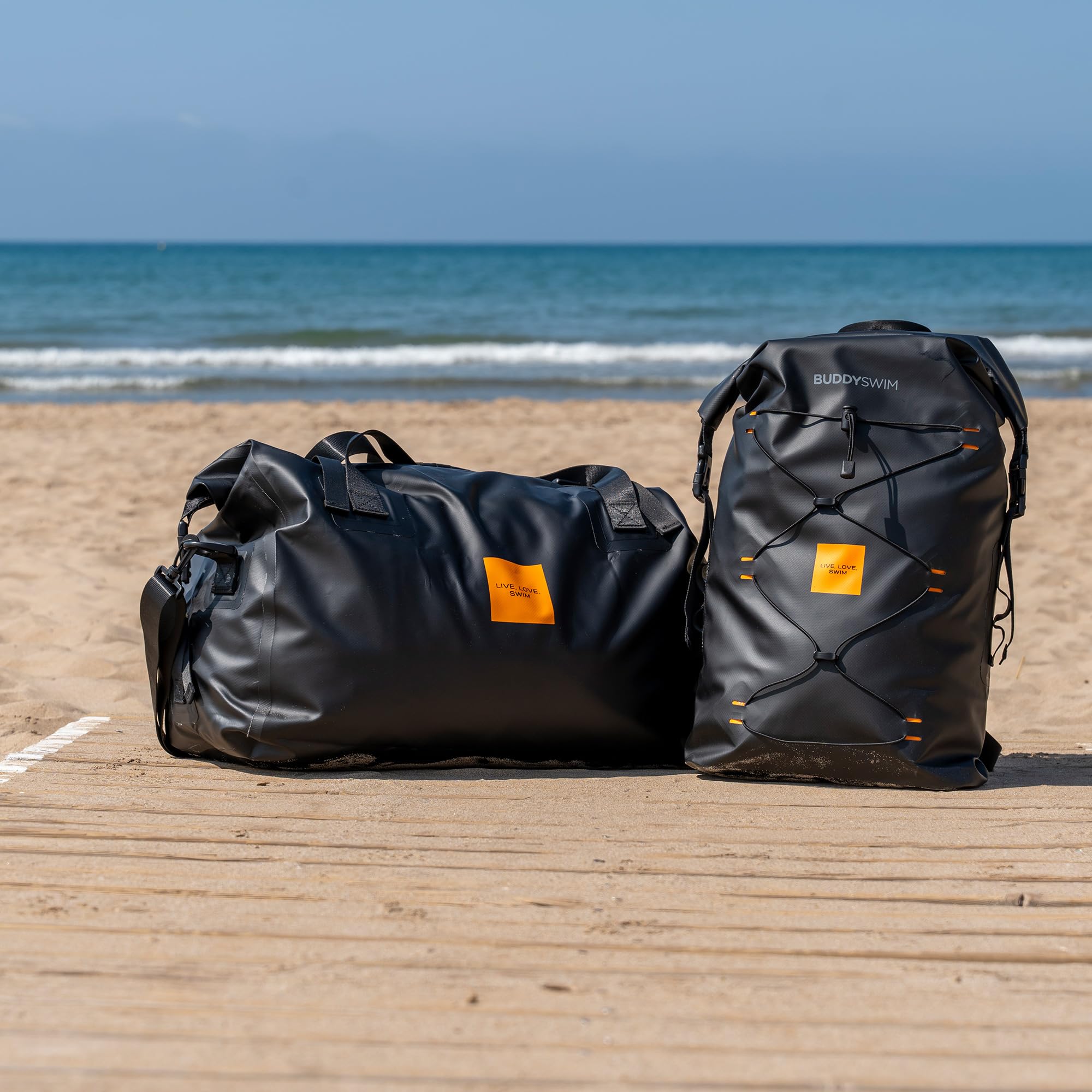 Zaino da viaggio stagno Dry Backpack 30L, Impermeabile, Resistente, Chiusura a rullo, Fibbie di Nylon, Pannello EVA. Sacca Sportiva e Borsa Mare. Zaini da viaggio.