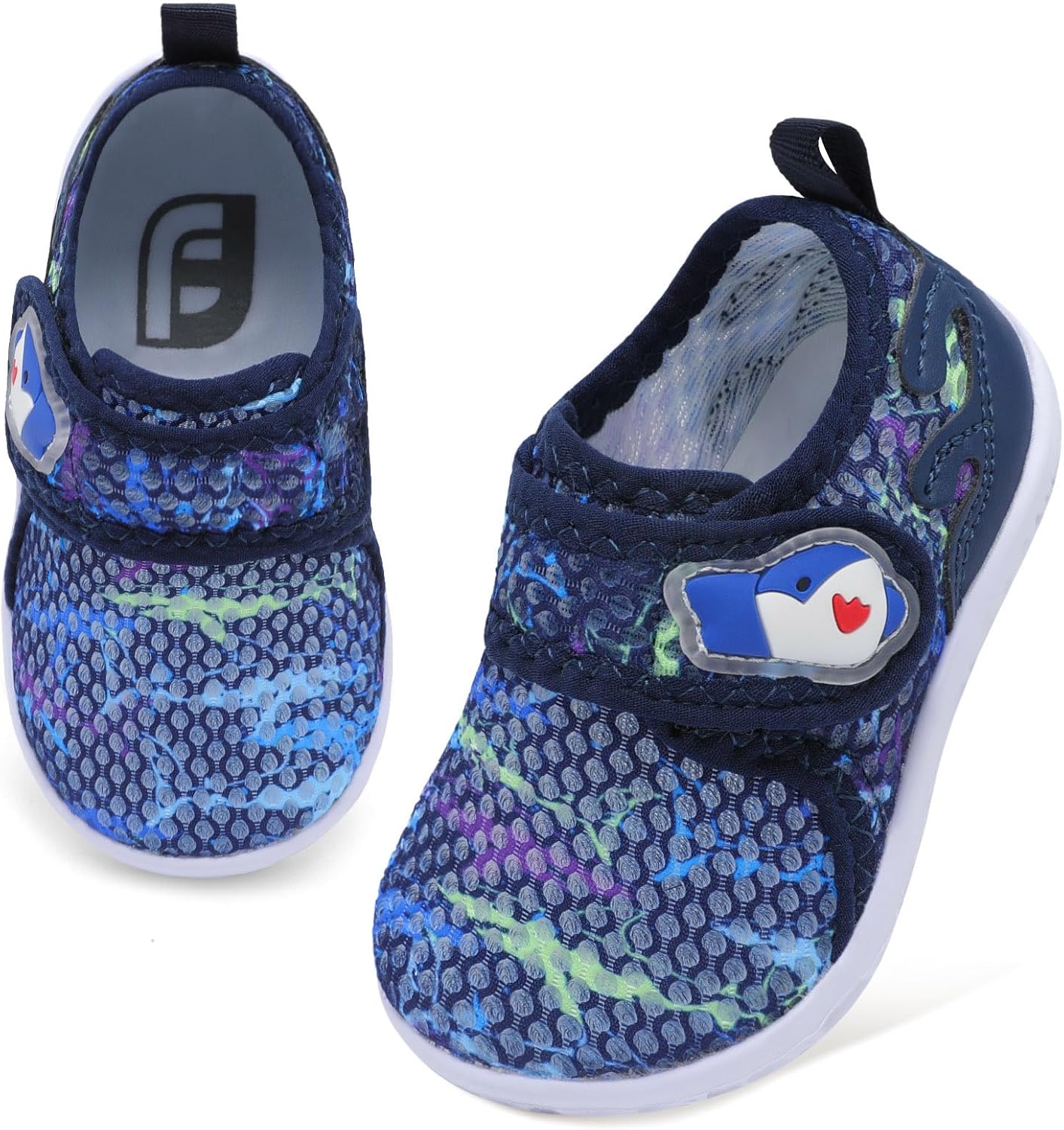 JOINFREE Baby Water Shoes Toddler Boys Girls Sandals Baby Lightweight Beach Swim Pool Shoes Kids Barefoot Quick-Dry Auqa Socks Infant First Walking Shoes