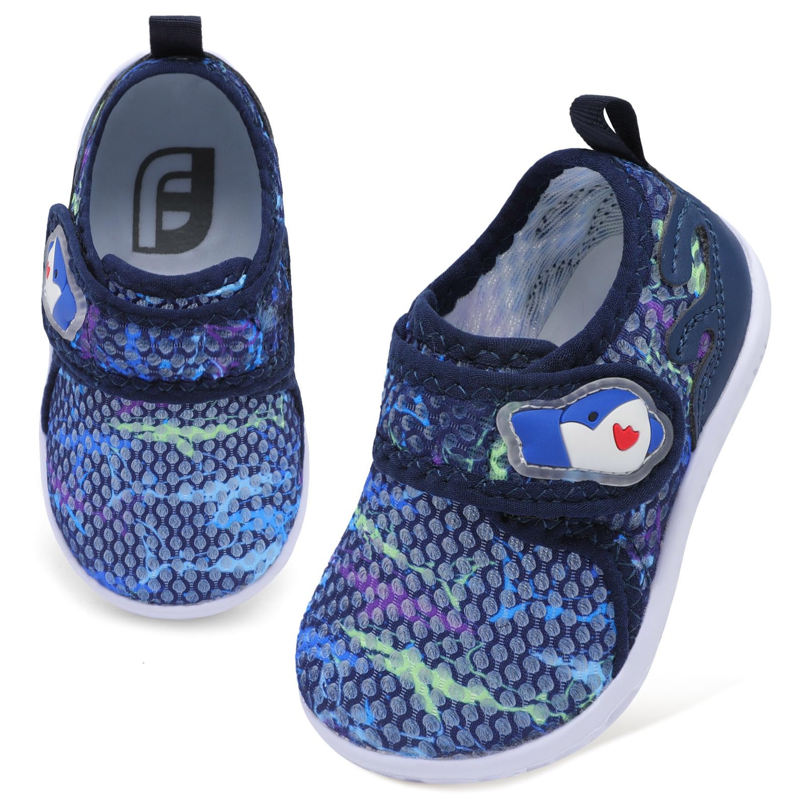 JOINFREE Baby Water Shoes Toddler Boys Girls Sandals Baby Lightweight Beach Swim Pool Shoes Kids Barefoot Quick-Dry Auqa