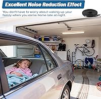 Vista 6 de Correa de transmisión Whisper Drive (257"), 41A5250-1 Correa corta para puertas de garaje de 8 pies de alto, compatible con abridores de puerta