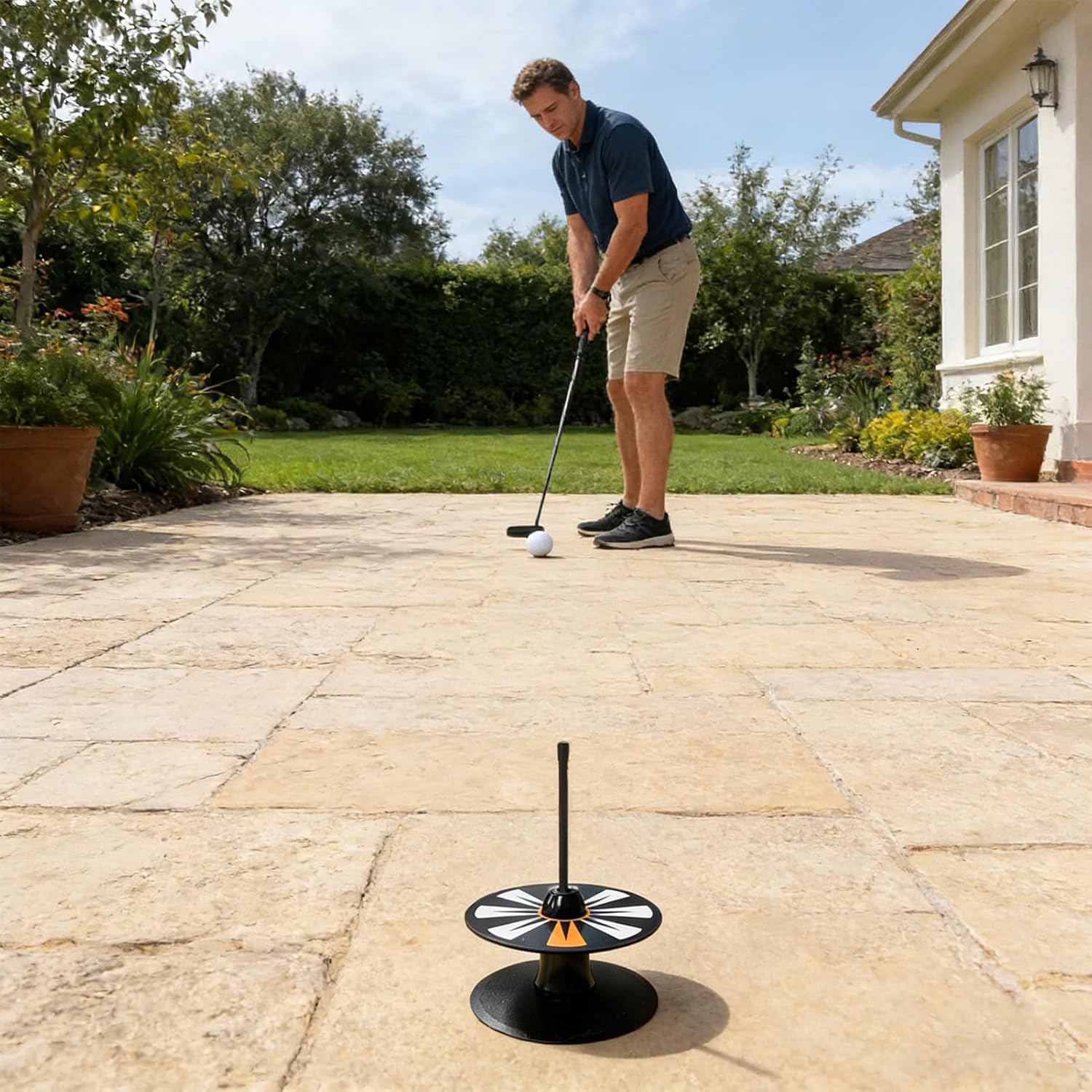 Putting Green Cups | Golf Training Disc for Putting - Golfing Training Disc,for Indoor Outdoor Match Backyard Office Home Gym Course Tournament