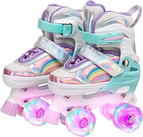 Vista 18 de Skate Gear Patines de Ruedas Retro de Diseño Cuádruple