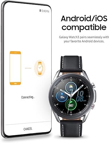 Miniatura 8 de Reloj inteligente Samsung Galaxy Watch 3 (1.614in, GPS, Bluetooth, LTE) con monitoreo avanzado de salud, seguimiento de fitness y batería de larga