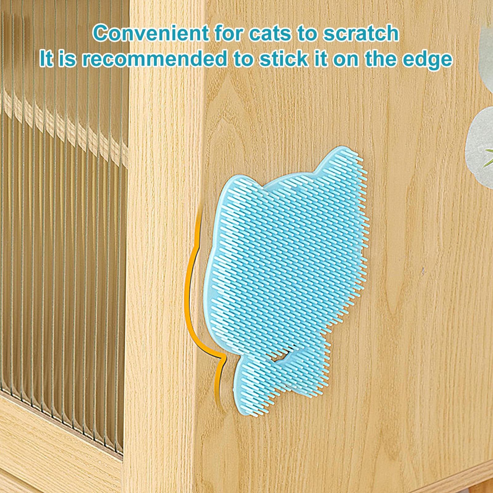 Katzeneckenbürste | Katzen-Wandkratzer, Wandecken-Kratzkamm | Wall Corner Groomers Weiche Fellpflegebürste, Katzenmassagekämme für Katzen mit kurzem, langem