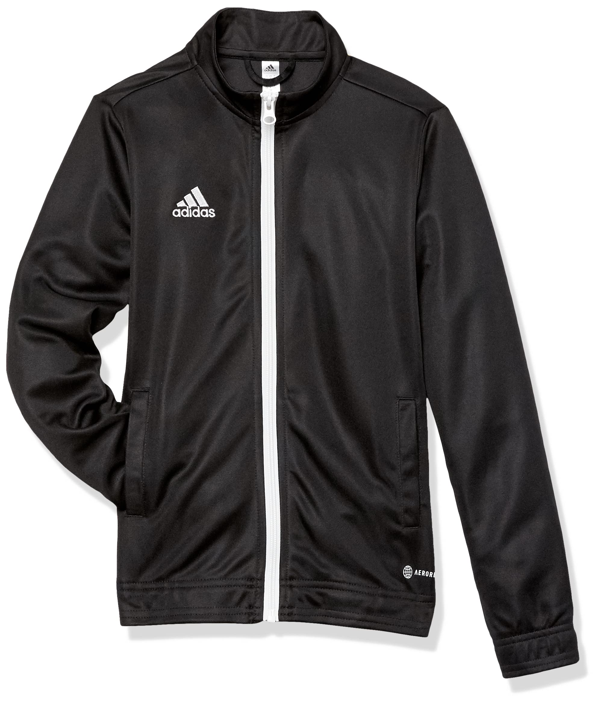 adidas Kids' Entrada 22 Track Jacket, Black, X-Small