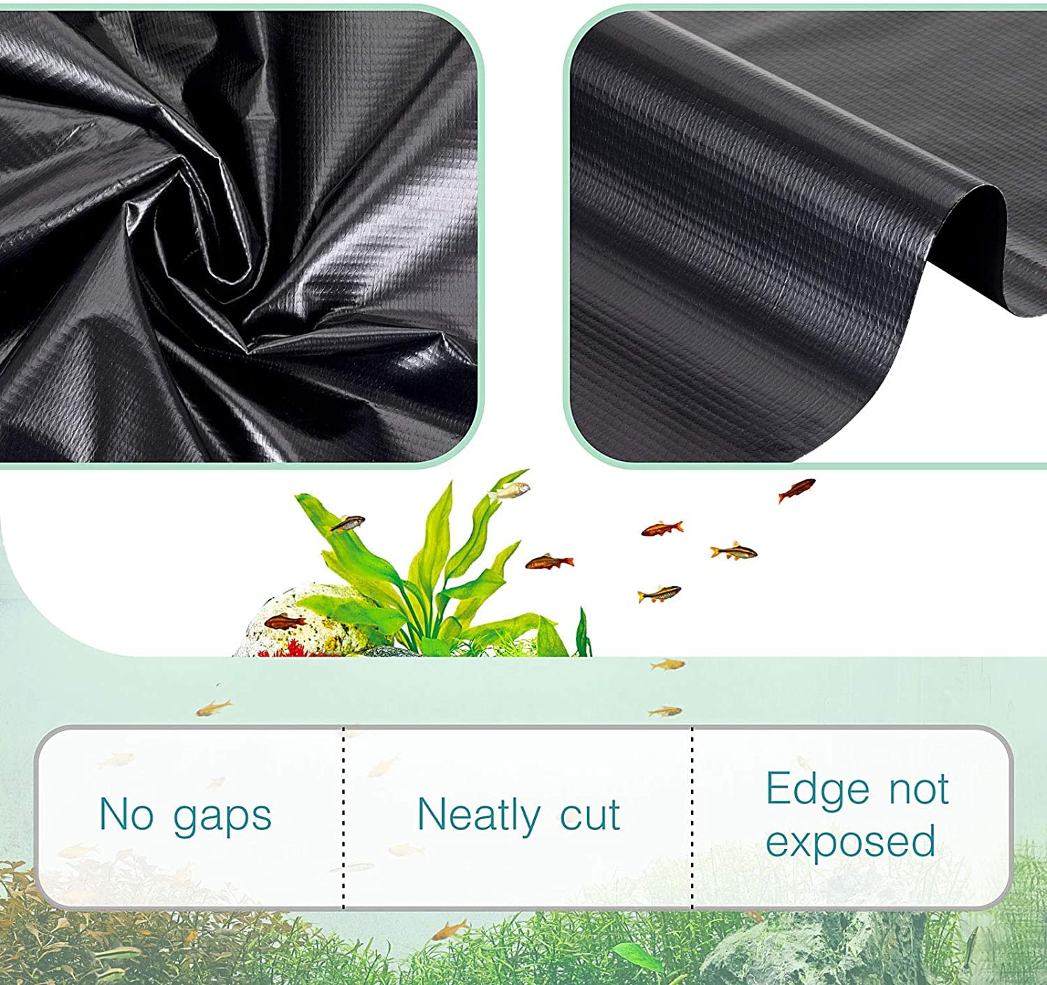 Buy MSYU Pond Liner, 10FT X 7FT, 500D PVC Soft Rubber New Material, 14.