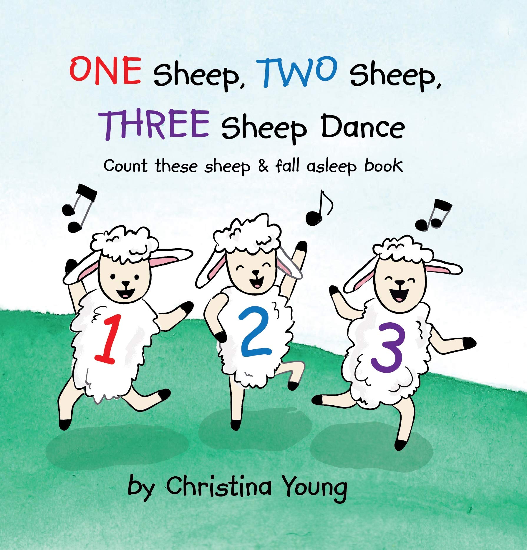 One, Sheep, Two Sheep, Three Dance - Children's Board Book