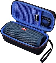L LTGEM Case for JBL Flip 7/6/5, Flip Essential 2 Speaker - Portable Travel Case - Blue