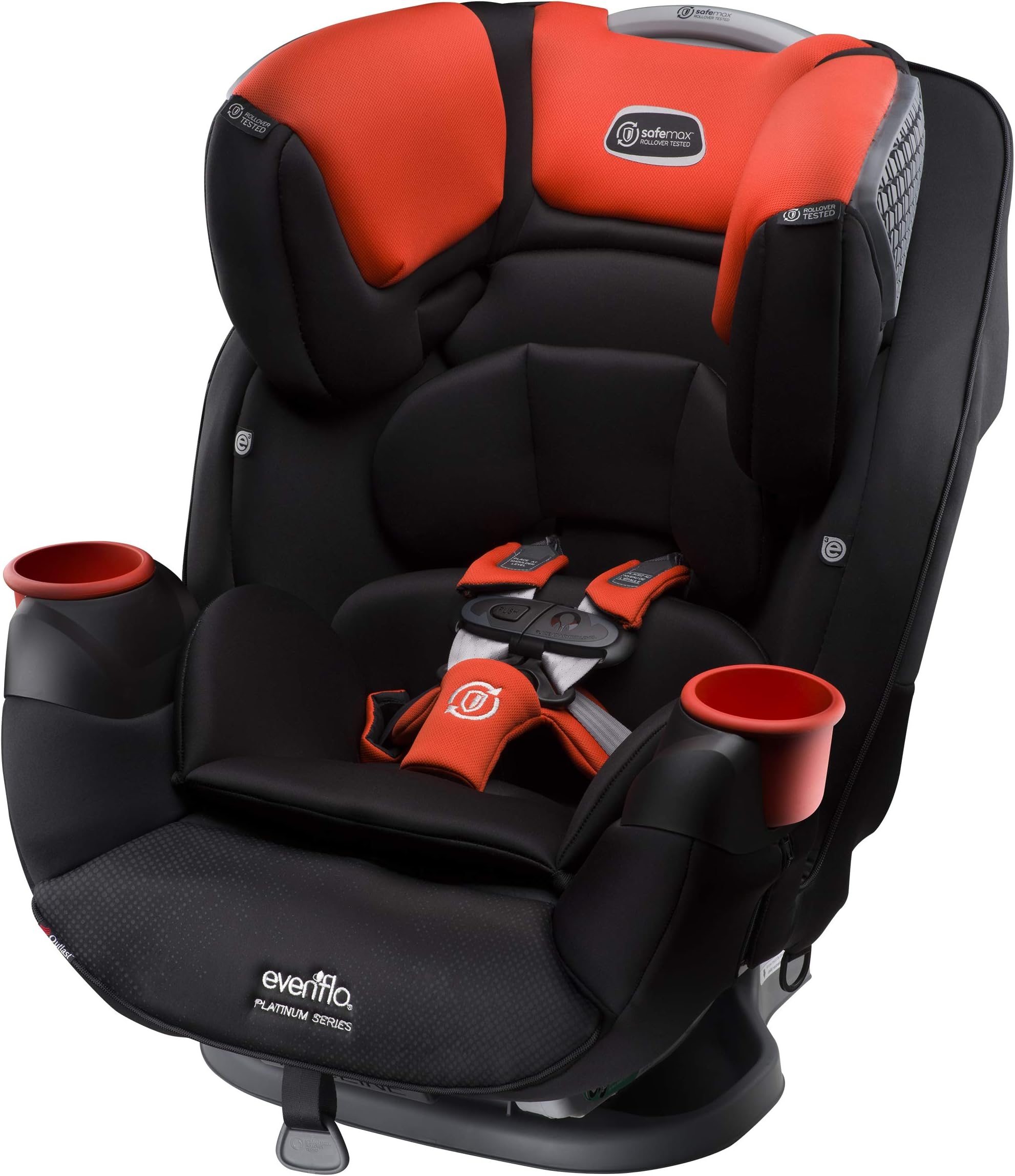 Evenflo SafeMax Platinum All-in-One Convertible Car Seat, Mason