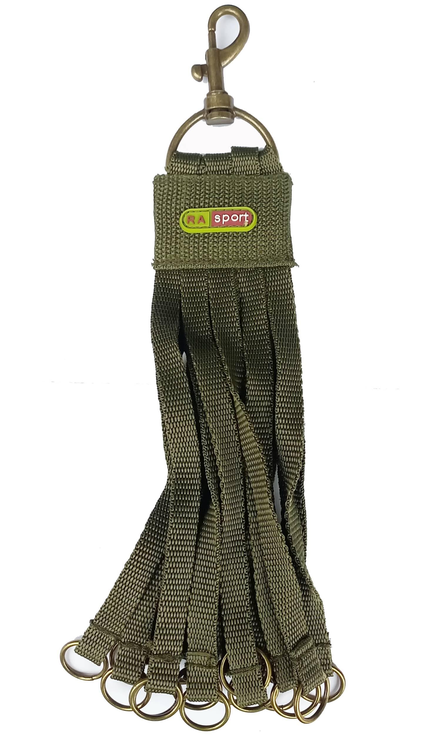 Borsa In Cuoio Con Rete Porta Selvaggina Carniere Caccia Porta Cartucce Trekking - Foto 2