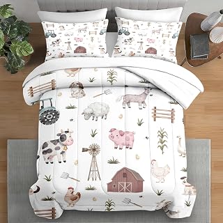 Pamnest Farm Animal 7 Pcs Comforter Set