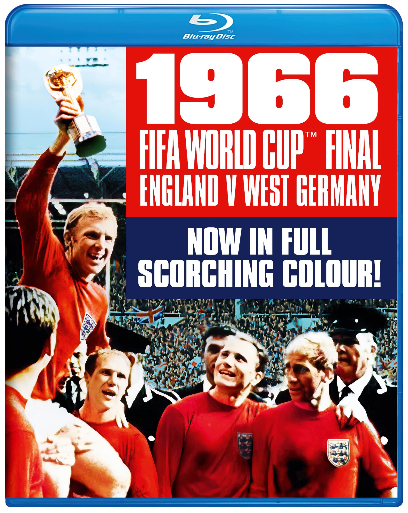 1966 FIFA World Cup Final in Colour - England V West Germany VGC BLU RAY