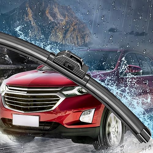 Miniatura 2 de Limpiaparabrisas de 22 pulgadas + 20 pulgadas, para invierno y verano, para ventana delantera de mi automóvil, Serie YX6F8H8G