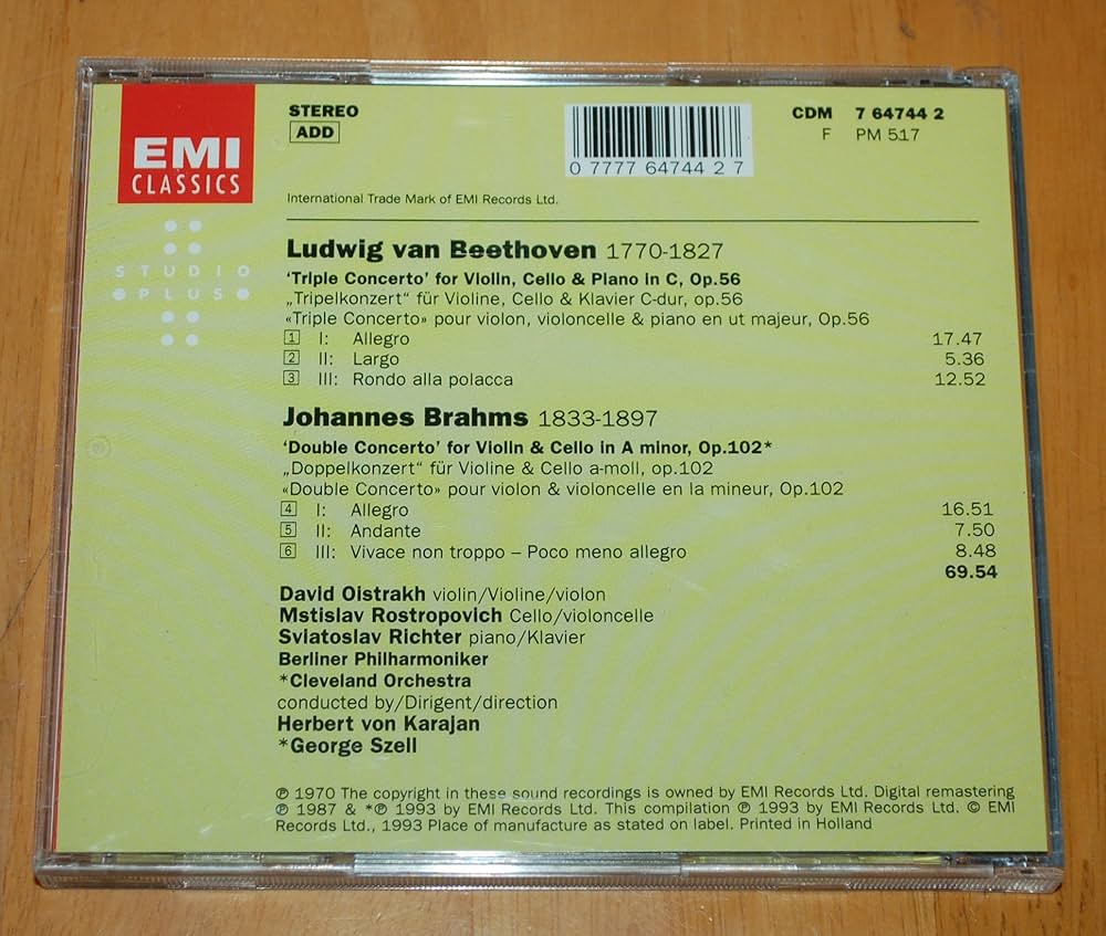 【中古】 Brahms/Beethoven/Chausson/Bach Chausson, Ernest, Faure, Gabriel, Jean Fournet, Radio