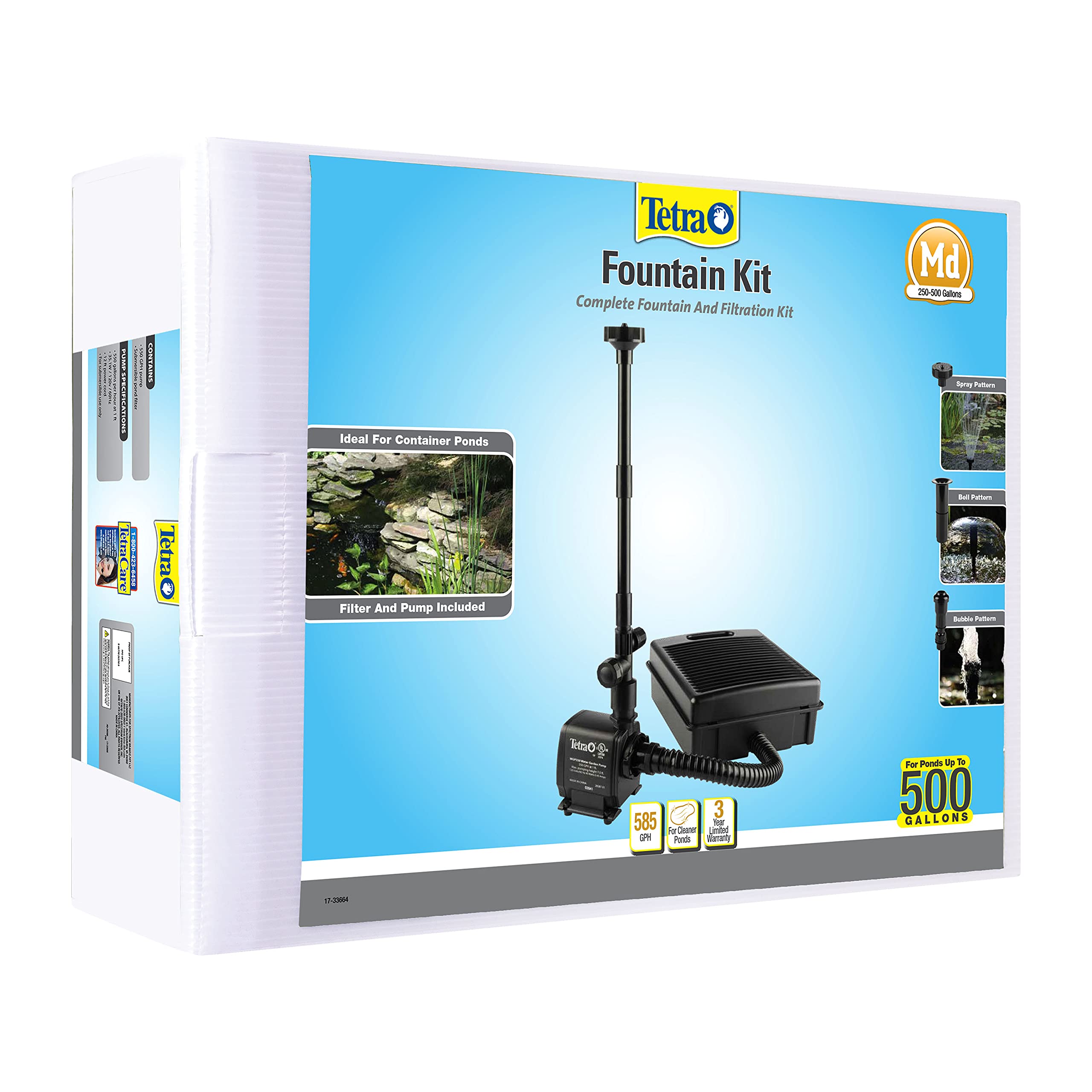 Tetrapond filtración Kit de Fuente