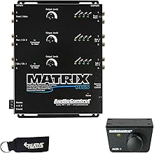 MATRIX PLUS 6-Ch Line Driver w/Level Control & ACR-1 Dash Remote