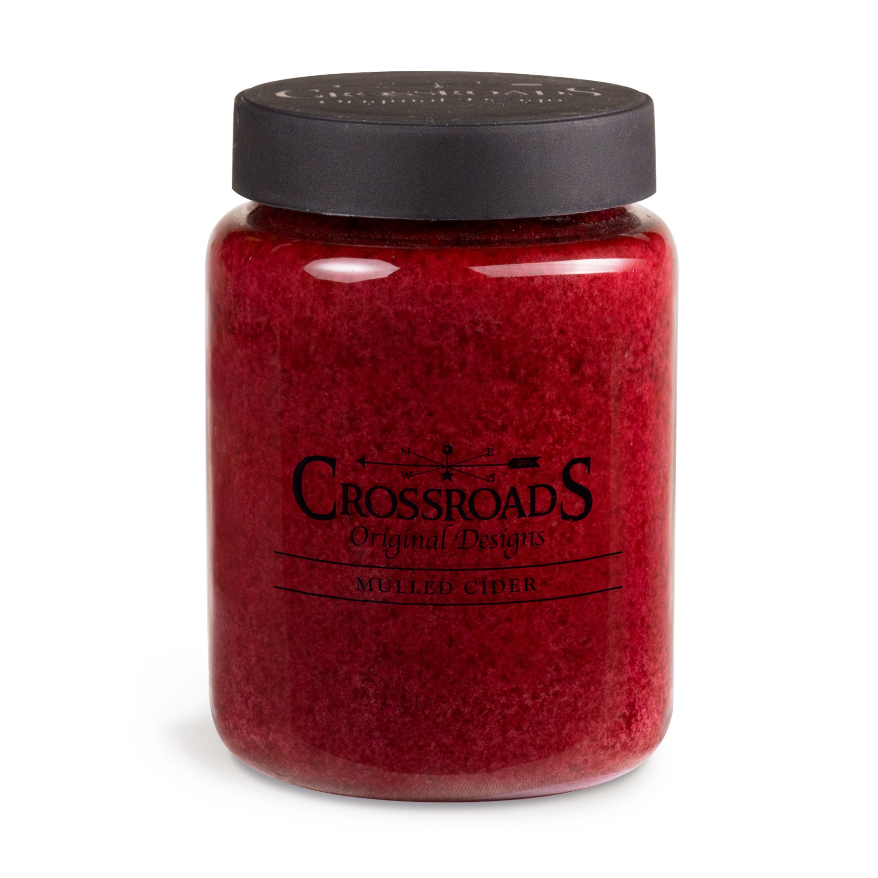 Crossroads Mulled Cider Scented 2-Wick Candle, 26 Ounce